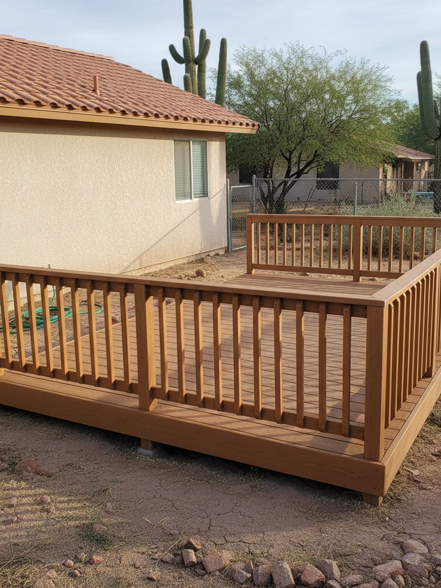 Deck Installation completed by Midway Deck Solutions in Phoenix, AZ