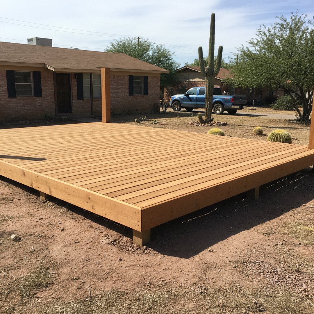 Deck Demolition & Removal completed by Midway Deck Solutions in Peoria, AZ